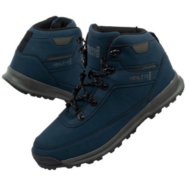 HENLEYS Bottes Travis M 418 Marine bleu marine 1