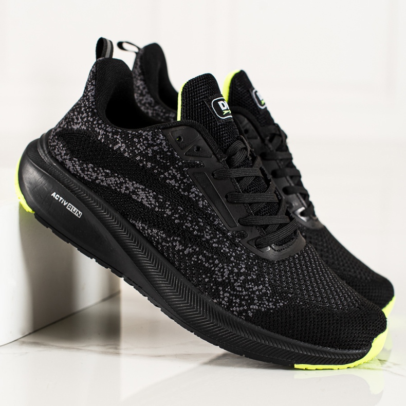 Chaussures de sport légères DK noir gris 1