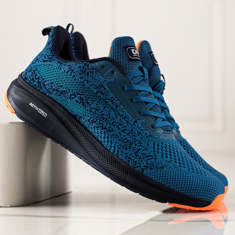 Chaussures de sport légères DK bleu marine bleu vert 1