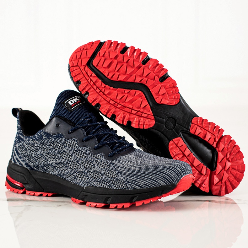 Chaussures homme DK bleu marine gris 1