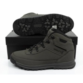 HENLEYS Bottes Travis M 418 Anthracite gris vert 9