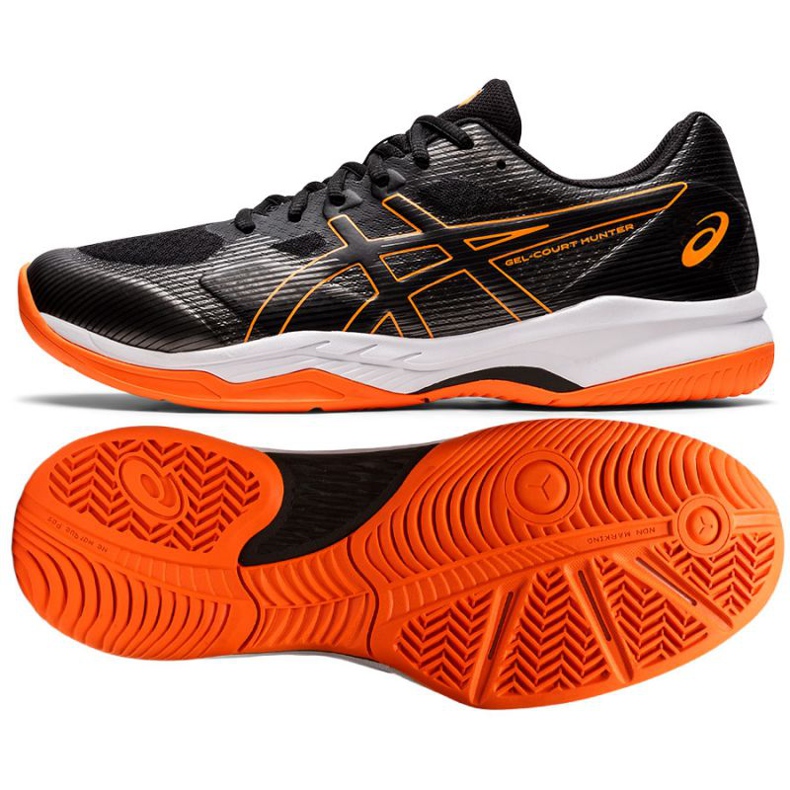 Asics Gel-Court Hunter 2 M 1071A059 003 chaussures de volley-ball multicolore noir 1