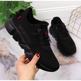 Chaussures de sport textile Big Star W JJ274273 noir 1