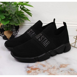 Chaussures de sport à enfiler Big Star W JJ274296 noir le noir 2