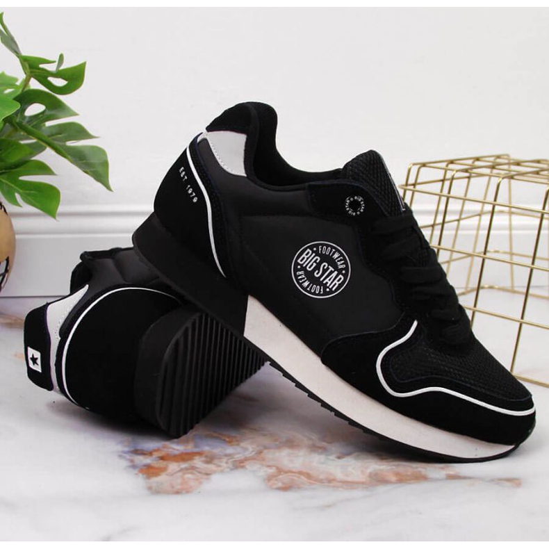 Chaussures de sport Big Star W JJ274279 noires 2