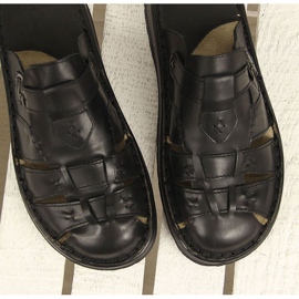 Chaussons confortables Łukbut 962 M LUK962B noir le noir 2