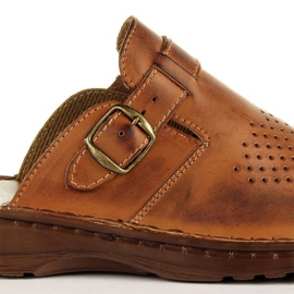 Chaussons confortables Łukbut M LUK 951B marron brun 6