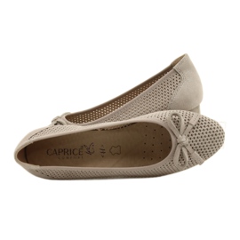 Escarpins femme Caprice 22500-28 beige argent 7