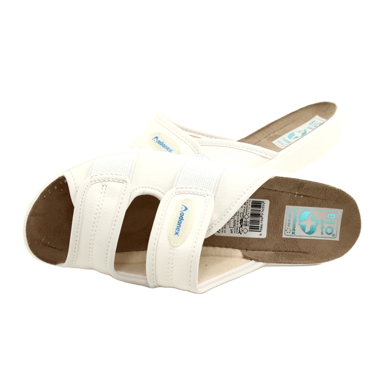 Adanex Diana Chaussons BIO Nature 17659 blanc 7