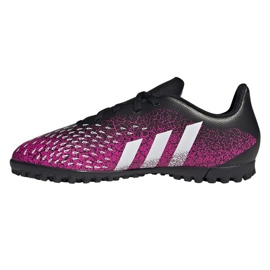 Chaussures de foot Adidas Predator Freak .4 Tf Jr FW7537 multicolore rose 1