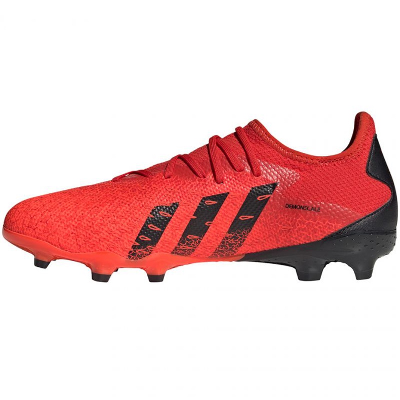 Chaussures de foot Adidas Predator Freak.3 L Fg M FY6289 multicolore oranges et rouges 1