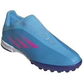 Adidas X Speedflow.3 Ll Tf J Jr GW7501 bleu bleu 3