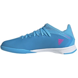 Chaussures Adidas X Speedflow.3 In Jr GW7493 bleu bleu 1