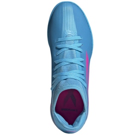 Chaussures Adidas X Speedflow.3 In Jr GW7493 bleu bleu 2