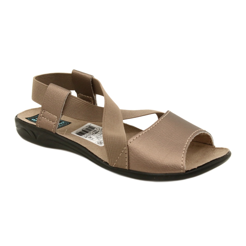 Sandales confortables pour femmes Adanex SAK36 27190 brun 2