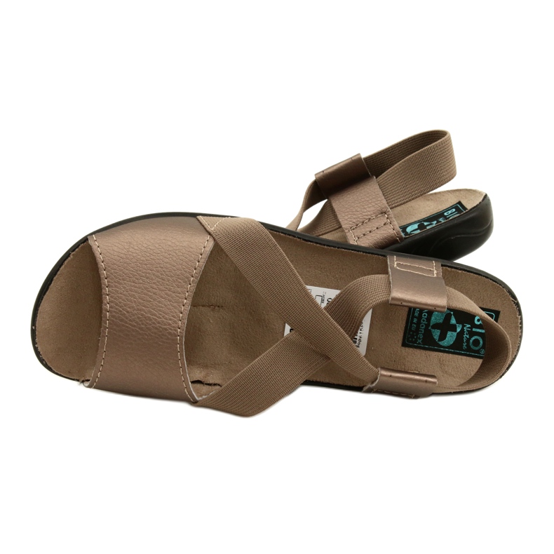 Sandales confortables pour femmes Adanex SAK36 27190 brun 5