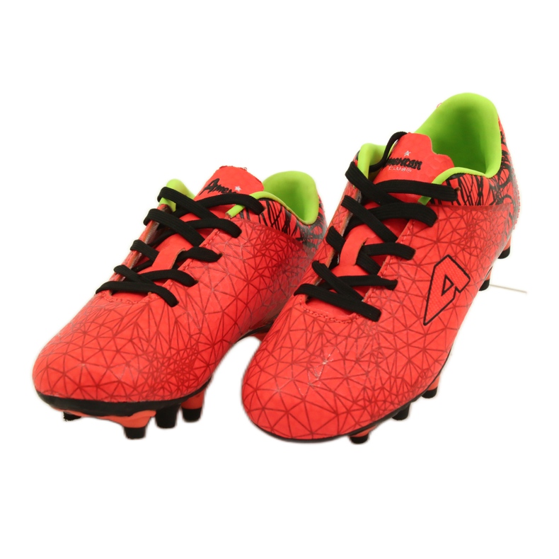 American Club Chaussures de sport pour hommes American 160701 orange noir 3