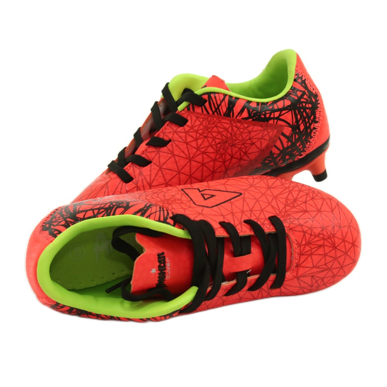 American Club Chaussures de sport pour hommes American 160701 orange noir 6