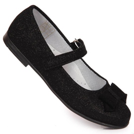 Ballerines velcro Kornecki Jr 6802 noir le noir 1