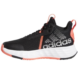 Chaussure de basket-ball Adidas OwnTheGame 2.0 Jr GZ0619 le noir le noir 1