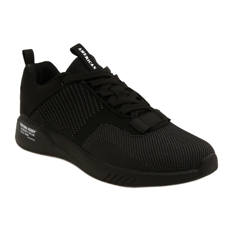 Chaussures de Sport Homme American Club RH80/22 Noir le noir 1