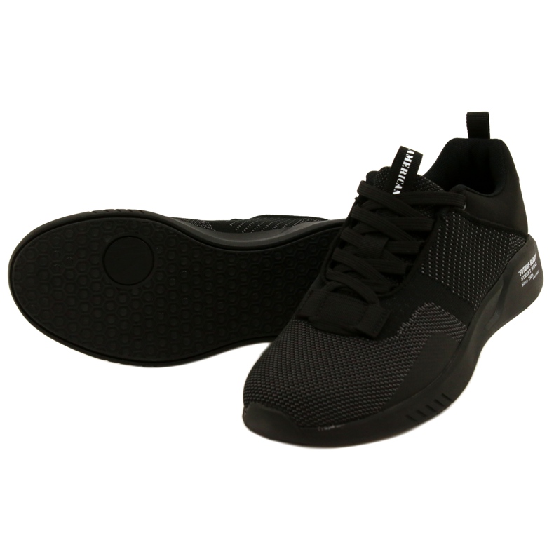 Chaussures de Sport Homme American Club RH80/22 Noir le noir 6