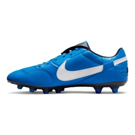 Chaussures de football Nike Premier 3 Fg M AT5889-414 bleu bleu 1