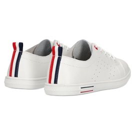 Baskets femme nouées Filippo DP3508 Blanc blanche 2