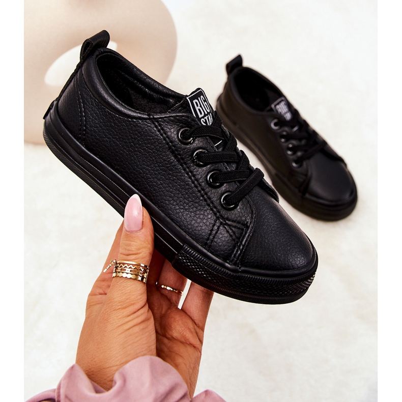 Baskets en Cuir Big Star JJ374025 Noir le noir 1