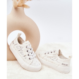 Baskets Ajourées Big Star JJ374134 Blanc blanche 2