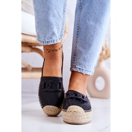 FB2 Espadrilles classiques sur plateforme noire Julianne le noir 3