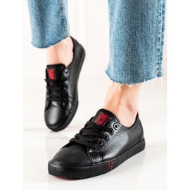 Baskets femme Big Star GG274007 le noir 2