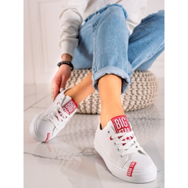 Baskets Big Star pour femmes JJ274165 blanc 1
