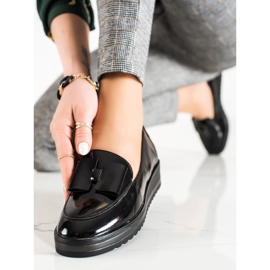 W. Potocki Chaussures Mocassins Sur Paltform Potocki le noir 2