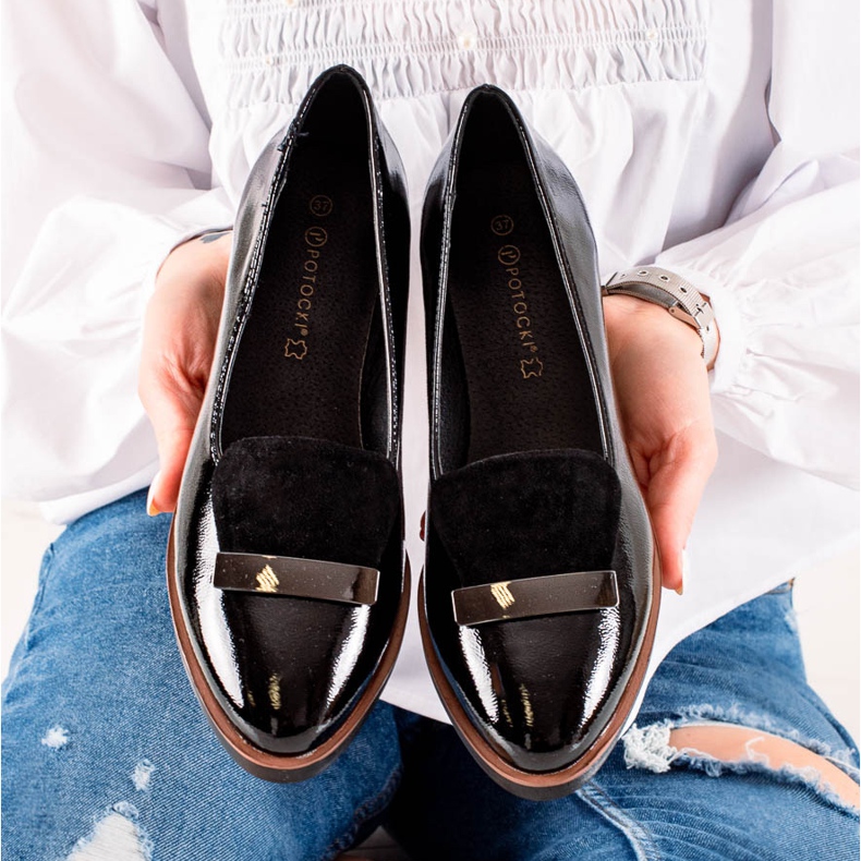 W. Potocki Chaussures Potocki noires 2