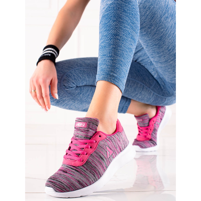 Andy Z ANDY-Z chaussures de sport violet rose 1 Andy Z ANDY-Z chaussures de sport violet rose 1