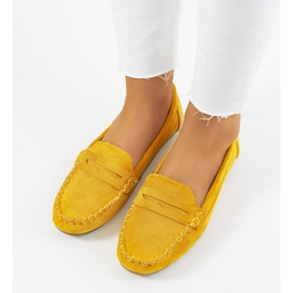 Mocassins femme Nieves jaune 2