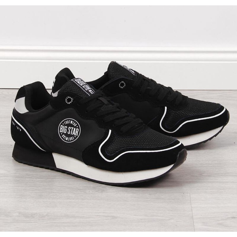 Chaussures de sport Big Star M JJ174140 noires 1