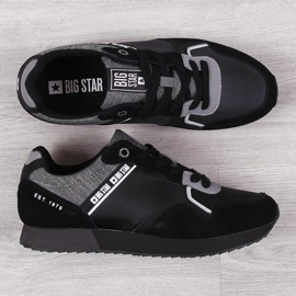 Chaussures de sport Big Star JJ174145, noires 2