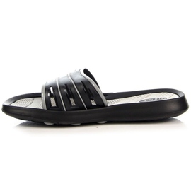 Atletico M ATC204A chaussons en caoutchouc noir le noir 2