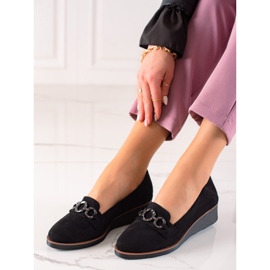 Chaussures en daim VINCEZA le noir 3