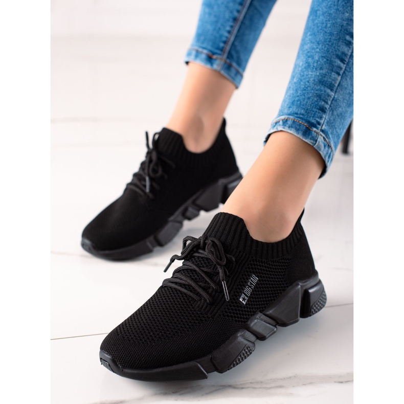 Baskets Femme Big Star JJ274269 le noir 2