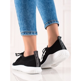 TRENDI Baskets de sport légères le noir 1