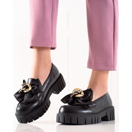 Seastar Mode Mocassins Avec Arc le noir 2
