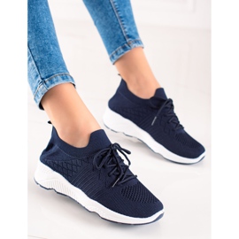 Renda Chaussures de sport confortables bleu marine 2