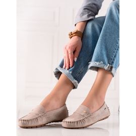 Goodin Mocassins décontractés beige 1 Goodin Mocassins décontractés beige 1