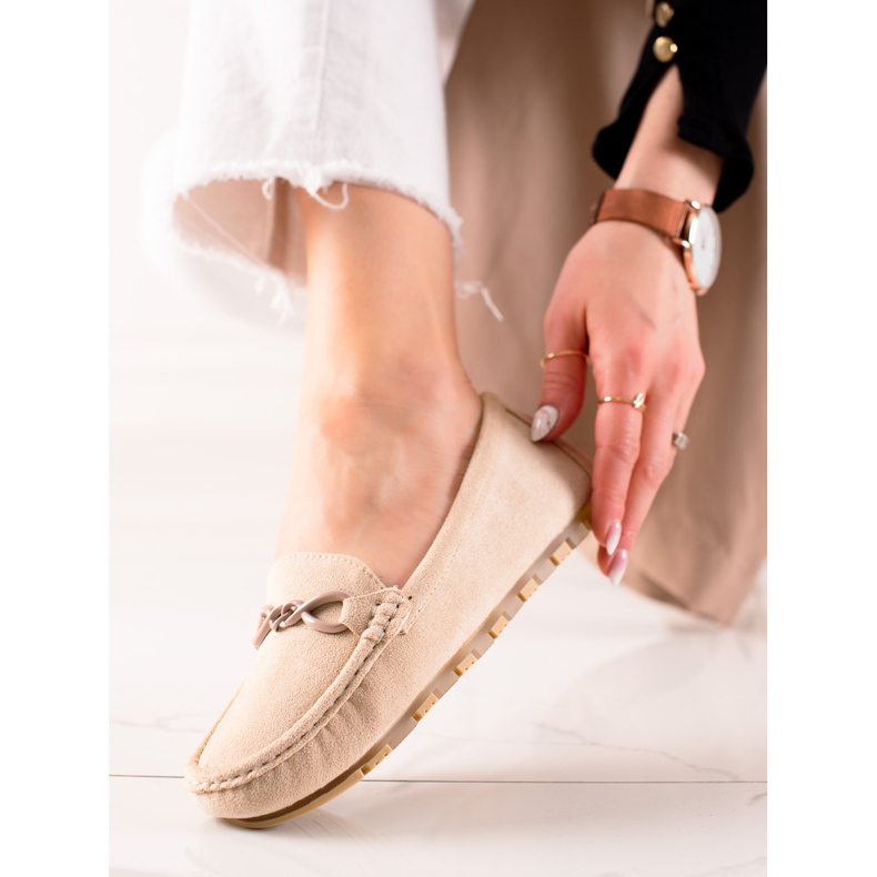 Seastar Mocassins décontractés confortables beige 2