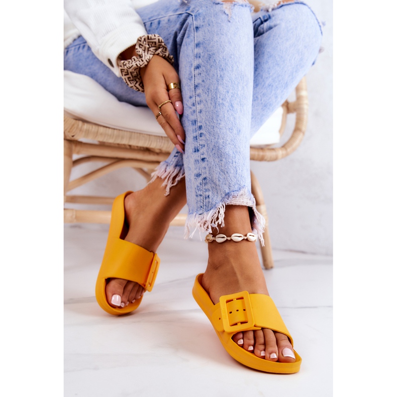 Chaussons Femme Big Star avec Boucle FF274A393 Orange 2