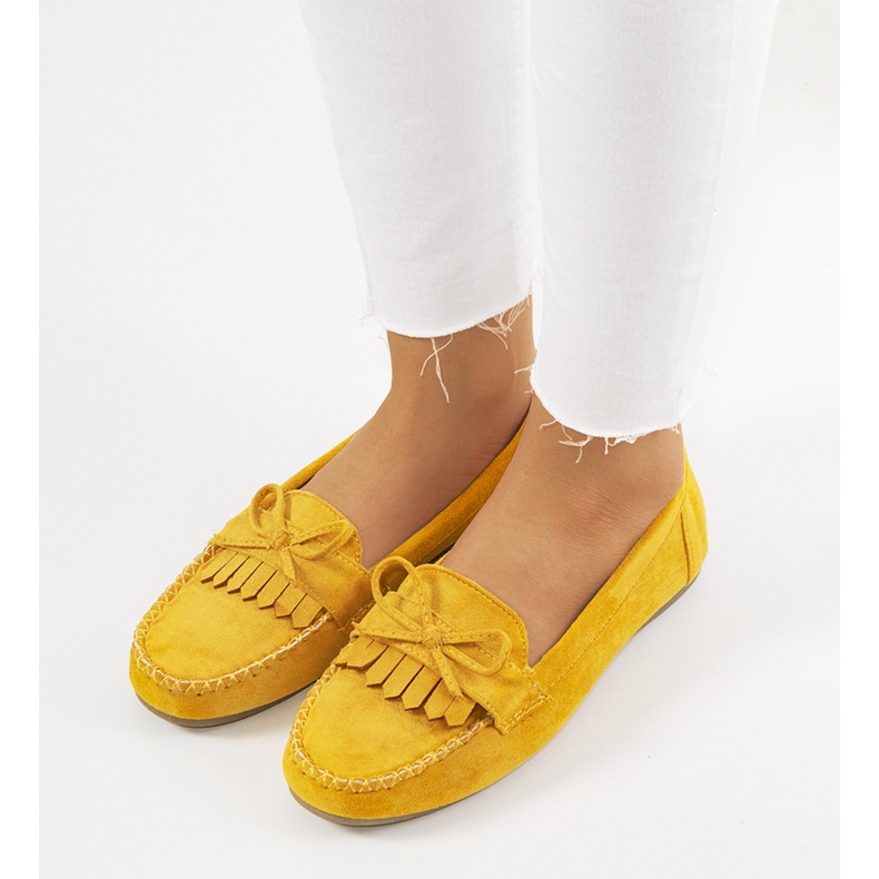 Medrano Jaune Mocassins 2