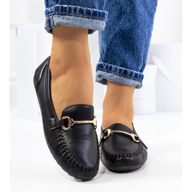 Mocassins noirs pour femmes d'Ilana le noir 1 Mocassins noirs pour femmes d'Ilana le noir 1